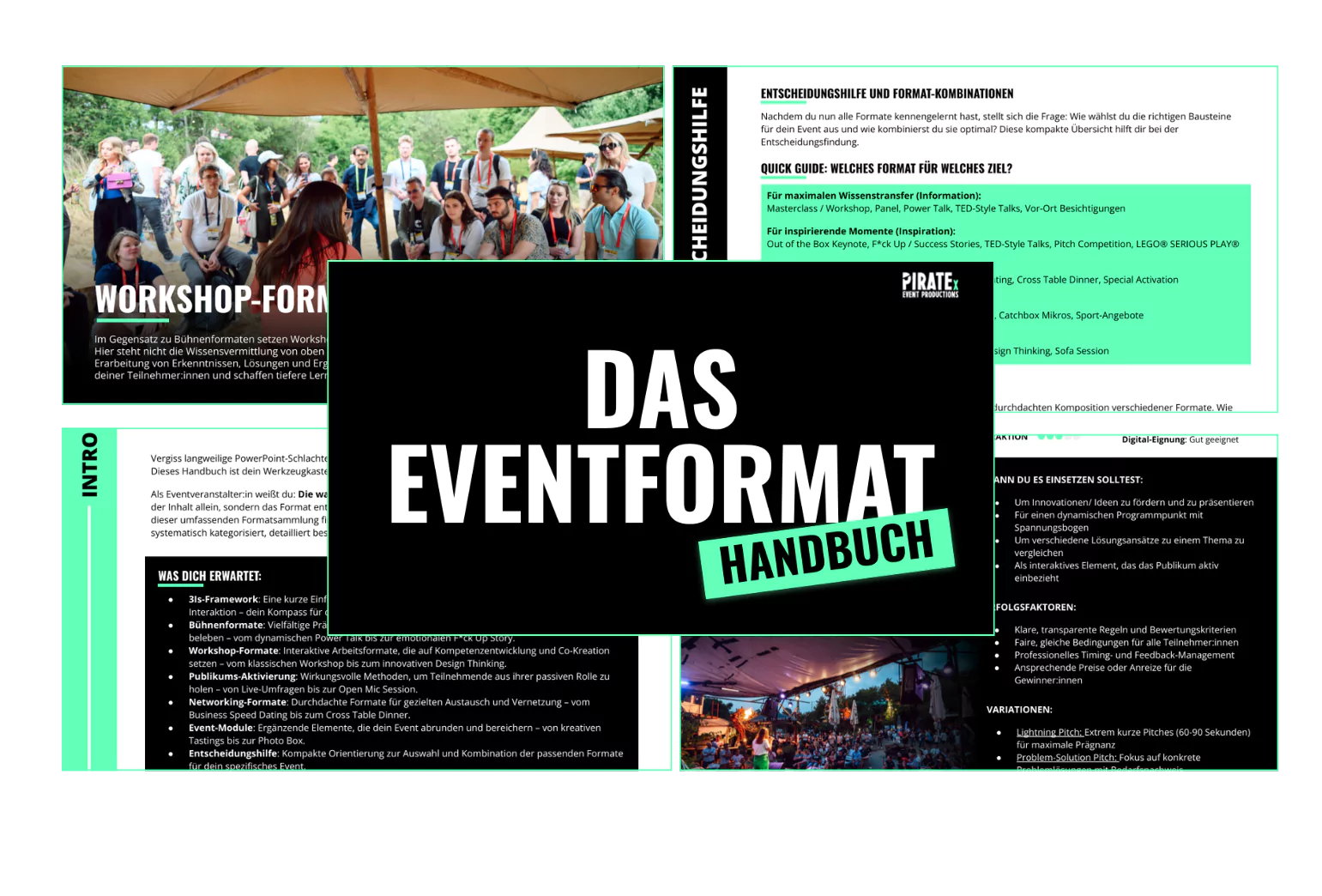 Eventformat-Handbuch